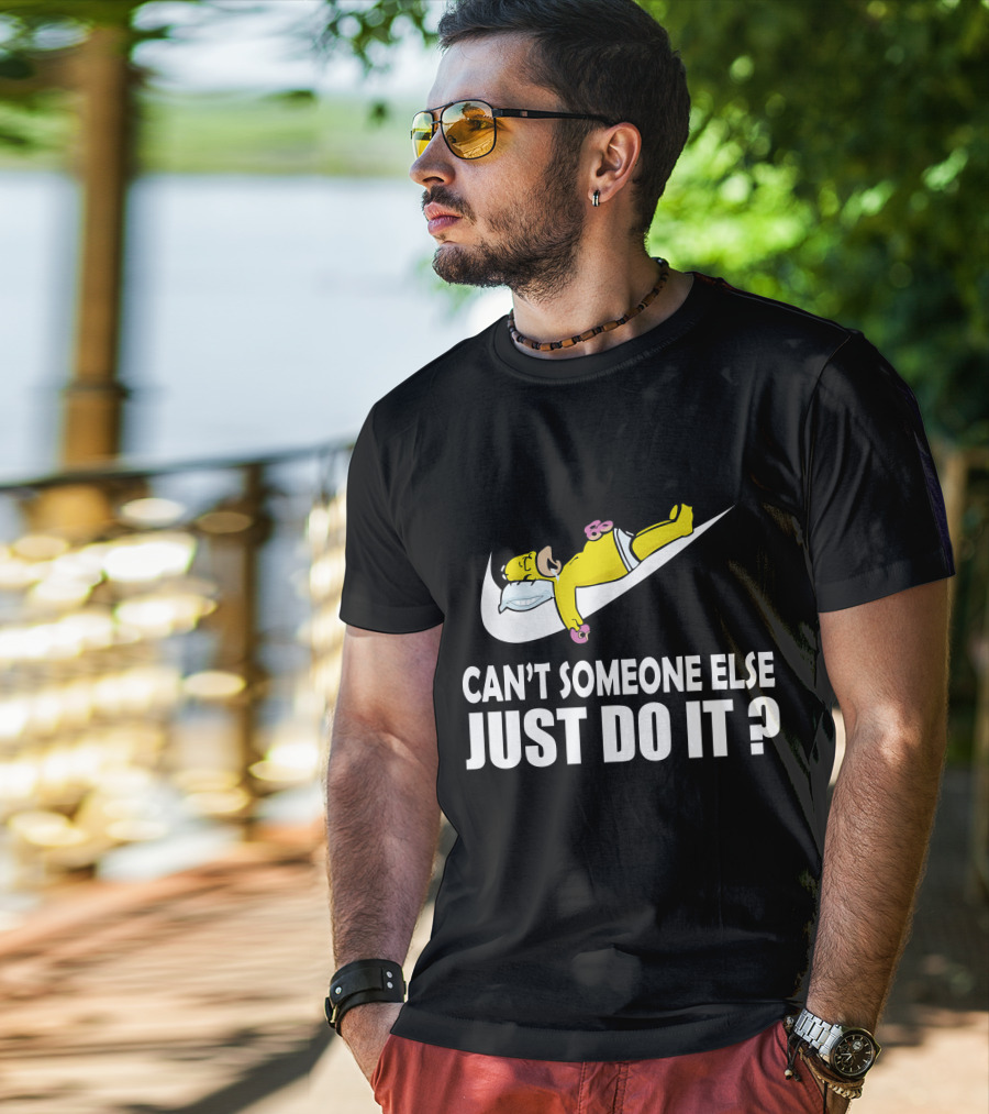 The Simpsons Can't Someone Else Just Do It T-Shirt