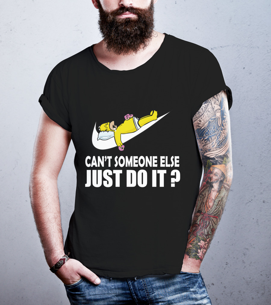 The Simpsons Can't Someone Else Just Do It T-Shirt