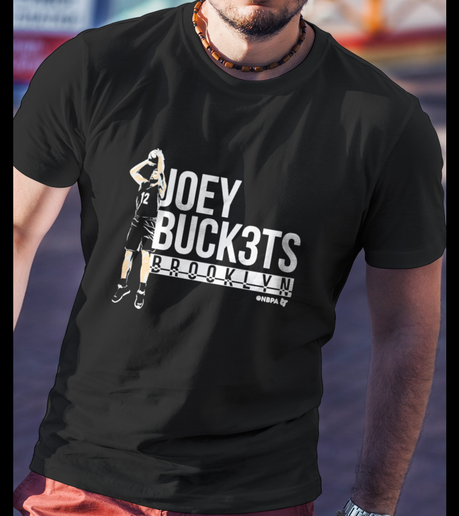 Joey Buck3Ts Brooklyn Nbpa Basketball Player T-Shirt