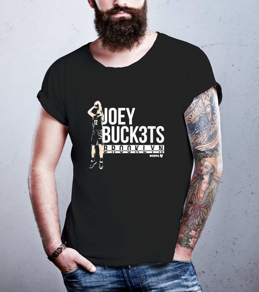 Joey Buck3Ts Brooklyn Nbpa Basketball Player T-Shirt