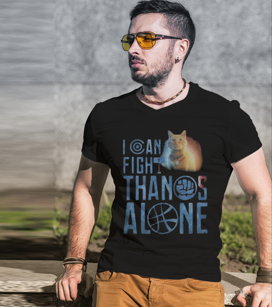 Cat Goose Empowered By Avengers To Defeat Thanos Independently T-Shirt