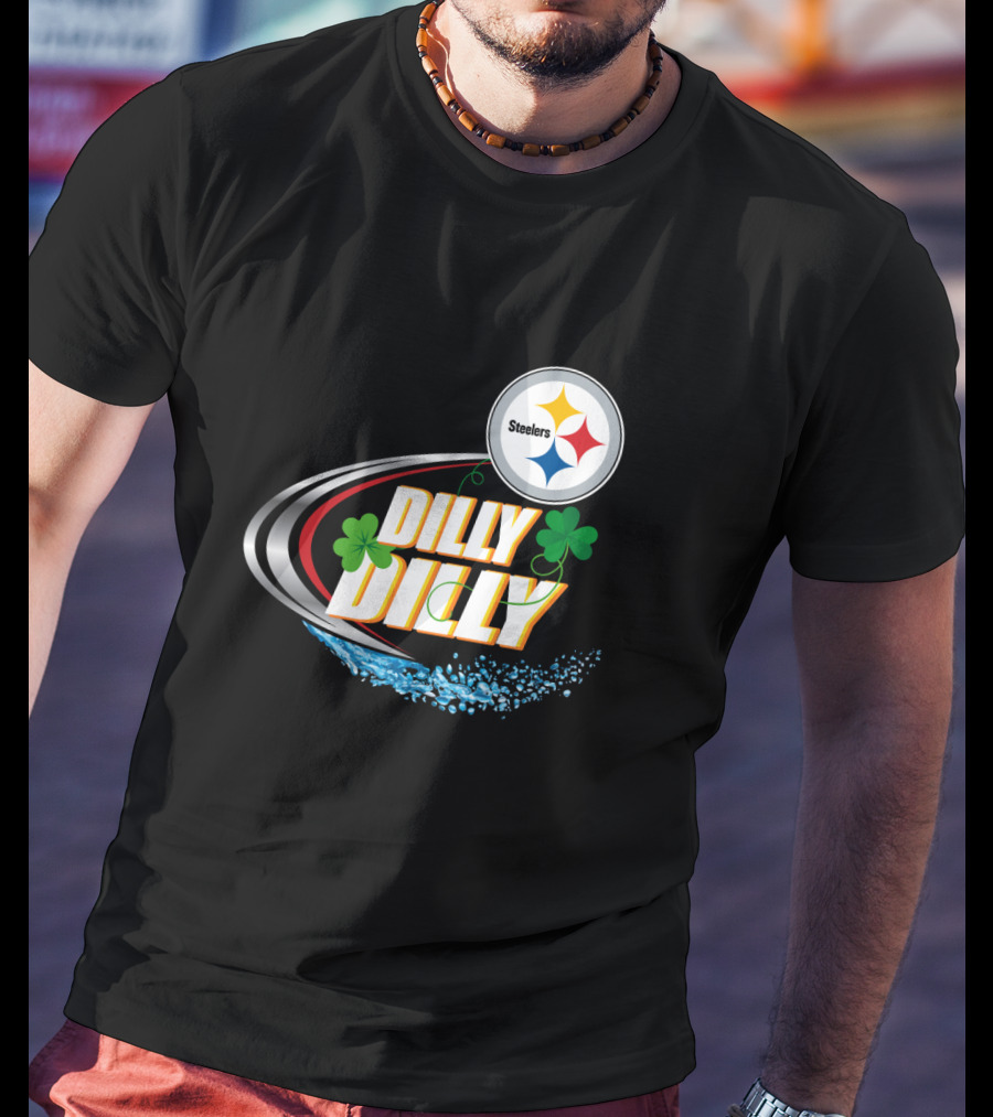 Dilly Dilly Pittsburgh Steelers Clover T-Shirt