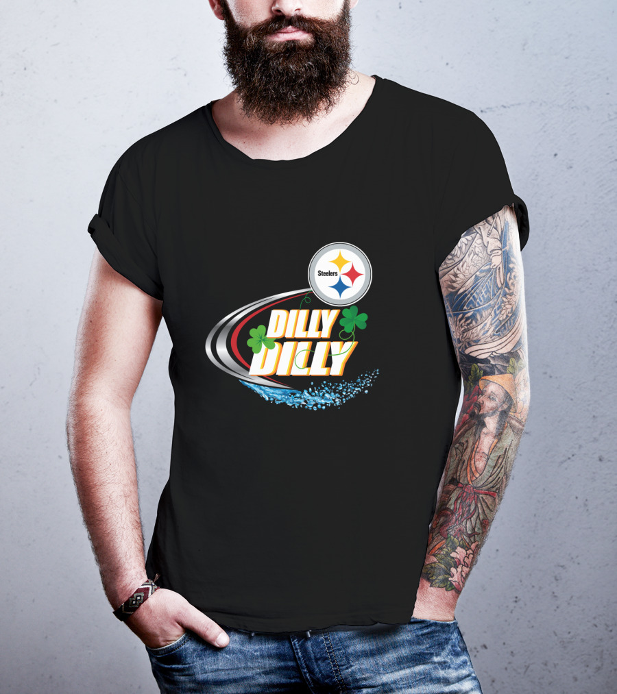 Dilly Dilly Pittsburgh Steelers Clover T-Shirt