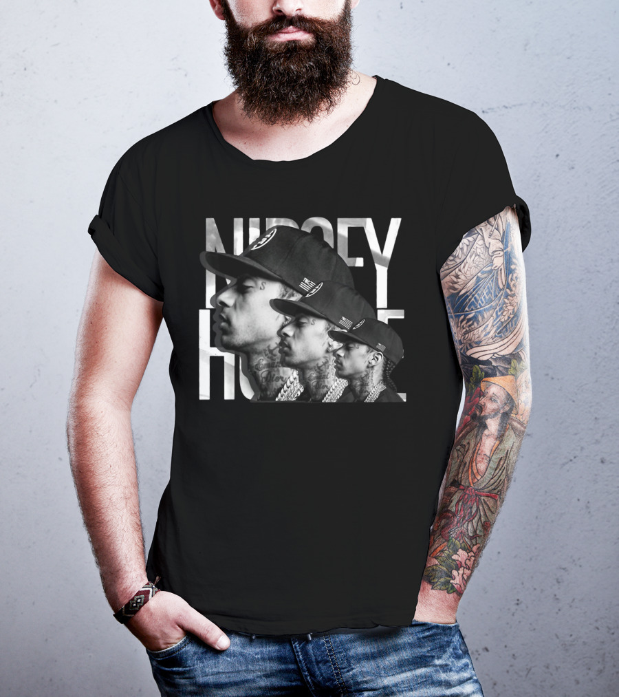 Nipsey Hussle Respect Him Iconic Tribute T-Shirt