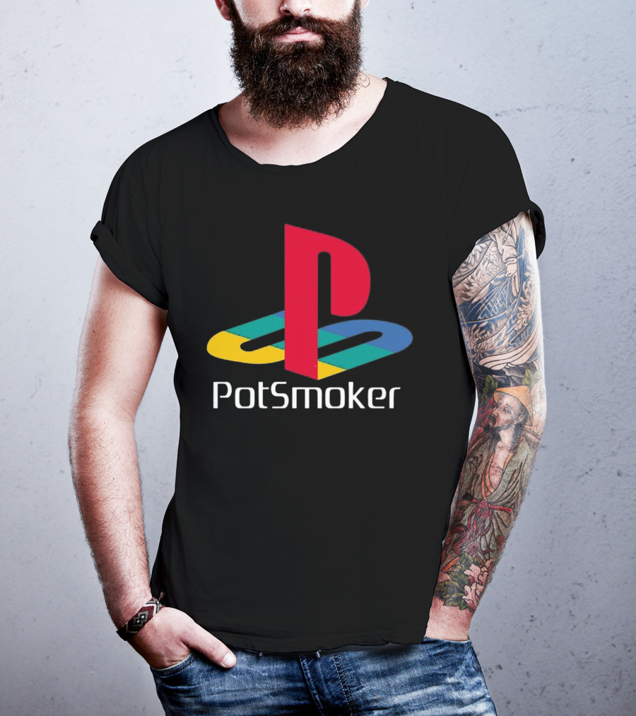 PotSmoker PlayStation T-Shirt