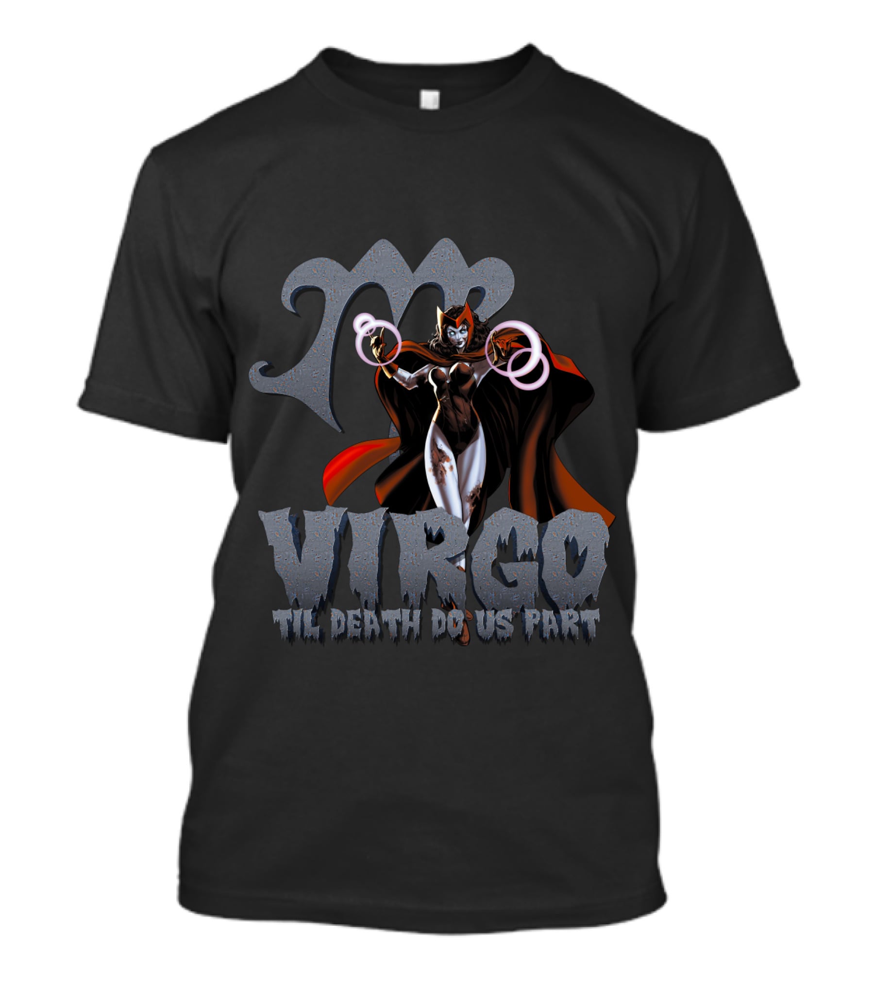Scarlet Witch Virgo Til Death Do Us Part Marvel Fans T-Shirt