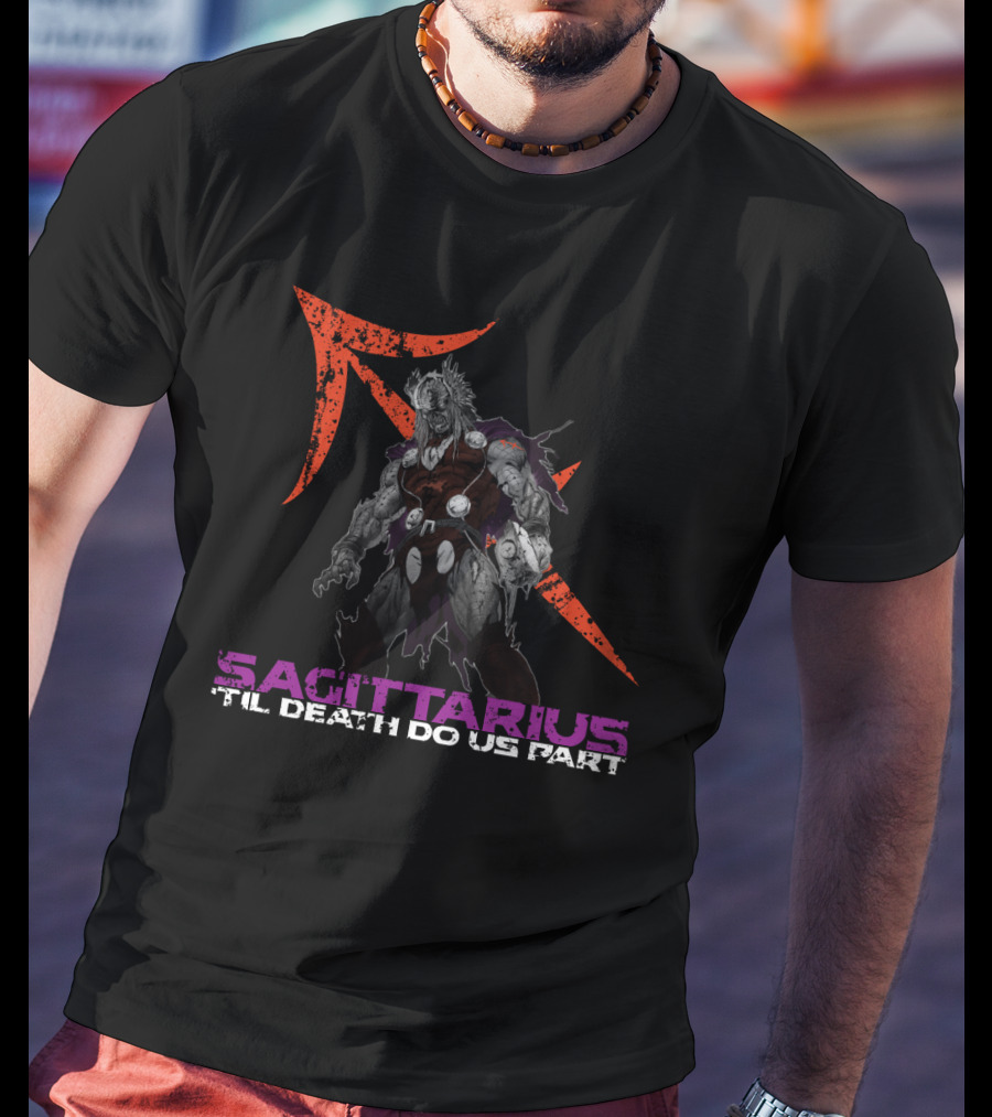Sagittarius Til Death Do Us Part Zombie Thor Marvel T-Shirt