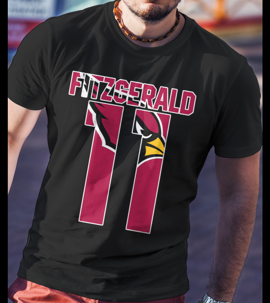 Fitzgerald 11 Arizona Cardinals Player Jersey T-Shirt