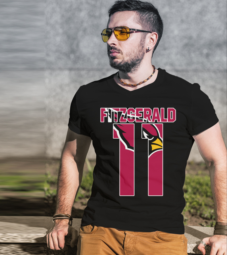 Fitzgerald 11 Arizona Cardinals Player Jersey T-Shirt