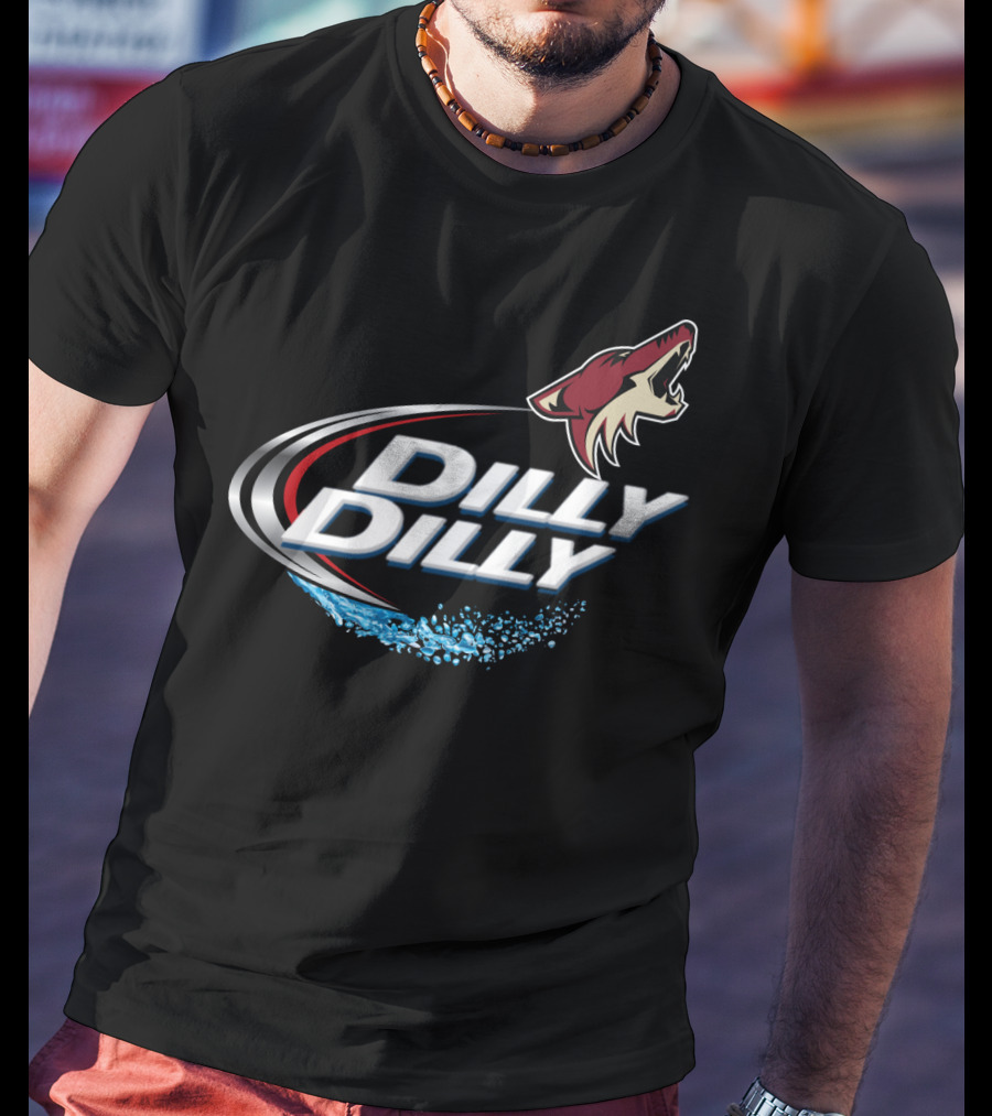 Arizona Coyotes Dilly Dilly Fan Hockey T-Shirt