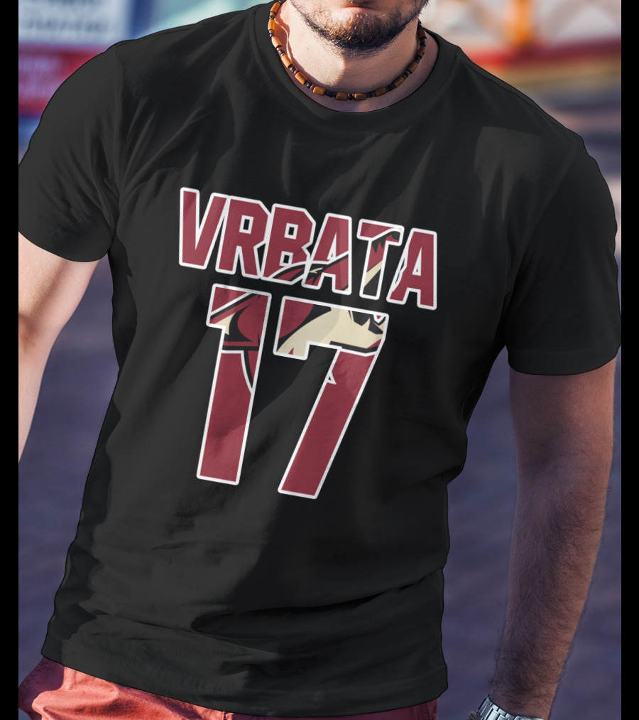 Arizona Coyotes Radim Vrbata 17 NHL Hockey Jersey T-Shirt