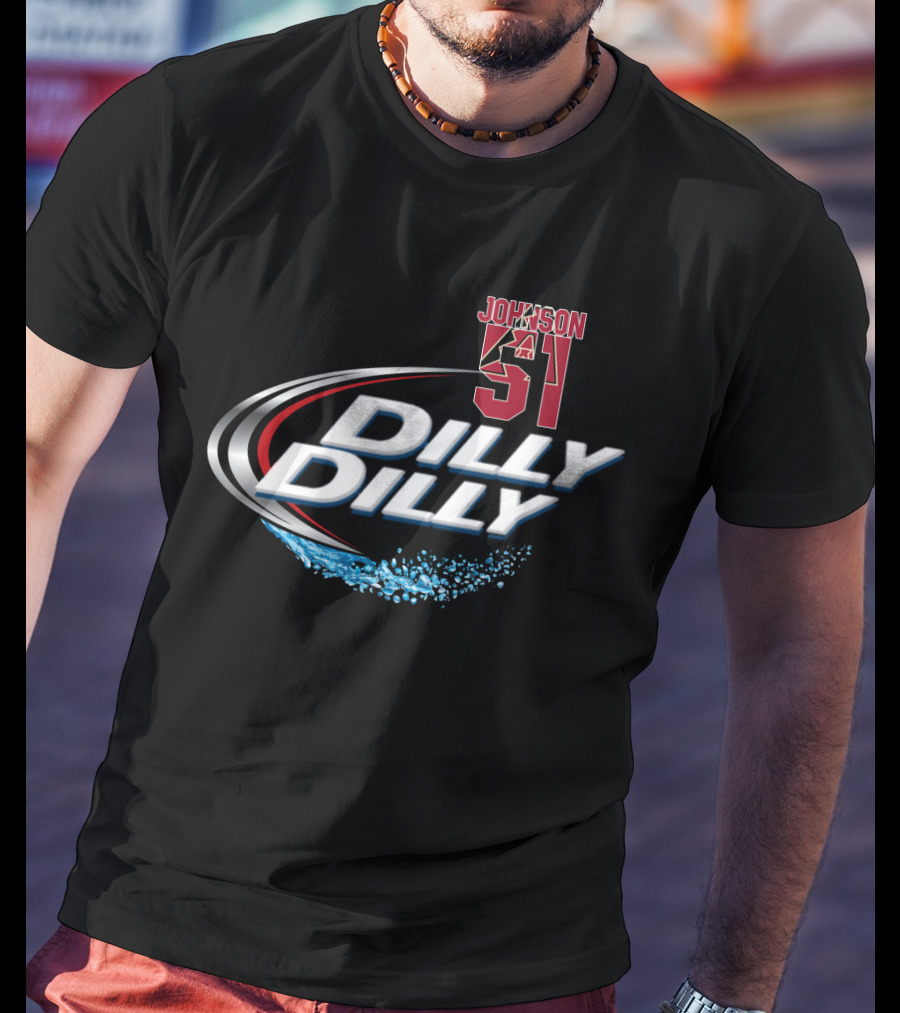Dilly Dilly Arizona Diamondbacks Randy Johnson 51 Jersey T-Shirt