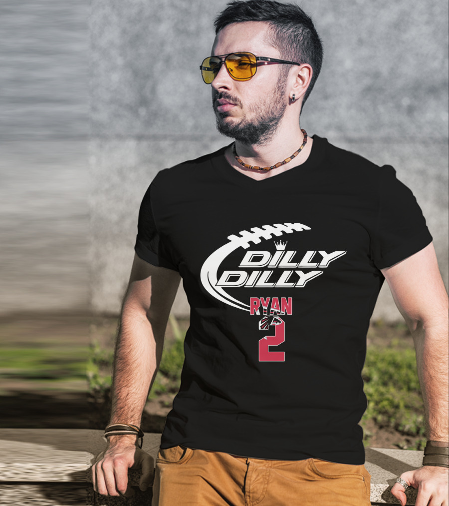 Atlanta Falcons Dilly Dilly Ryan 2 Jersey T-Shirt
