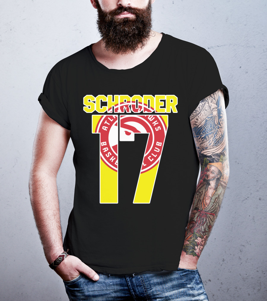 Schroder 17 Atlanta Hawks Basketball Club T-Shirt