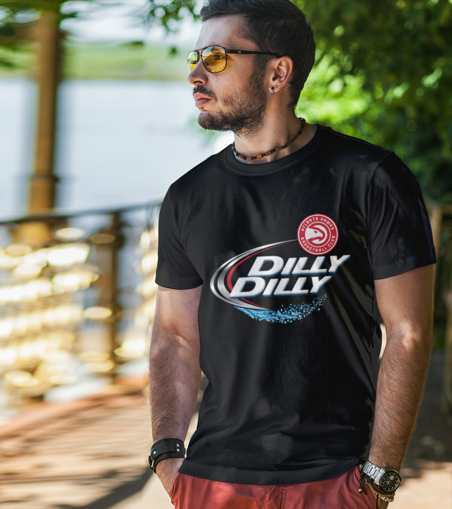 Atlanta Hawks Basketball Club Dilly Dilly Fans T-Shirt