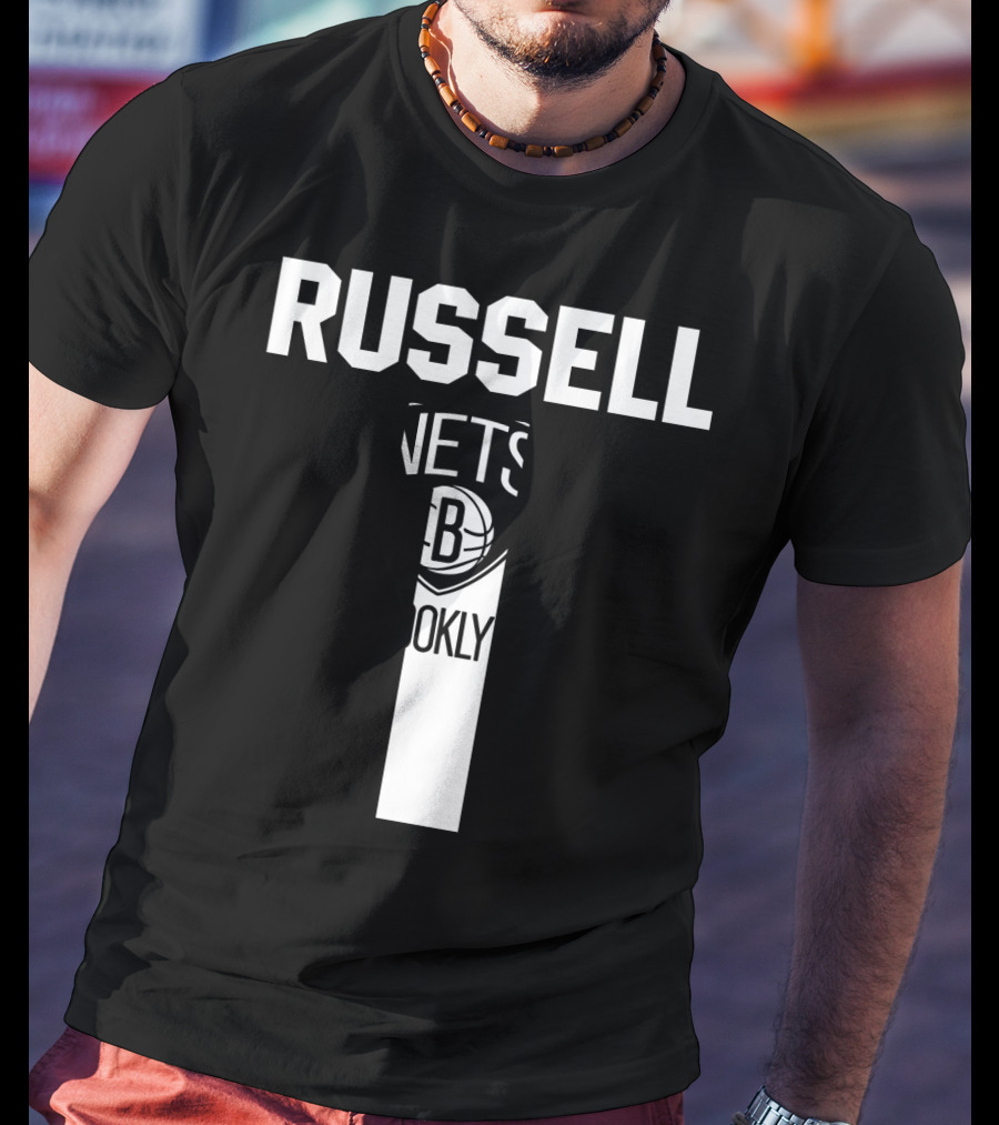 Russell Brooklyn Nets 1 T-Shirt