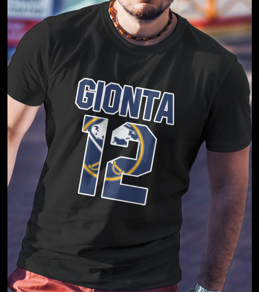 Brian Gionta 12 Buffalo Sabres NHL T-Shirt