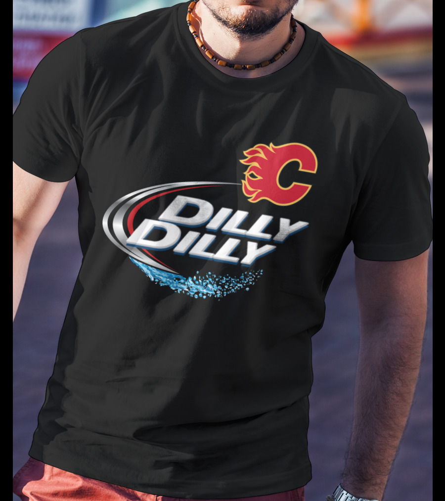 Calgary Flames Dilly Dilly Hockey Fans T-Shirt
