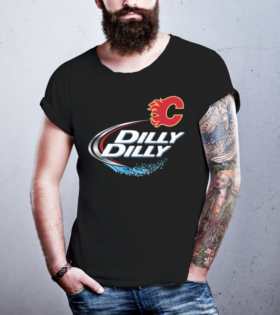 Calgary Flames Dilly Dilly Hockey Fans T-Shirt