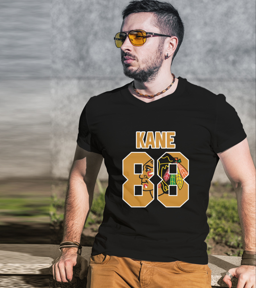 Patrick Kane 88 Chicago Blackhawks NHL Iconic Jersey T-Shirt