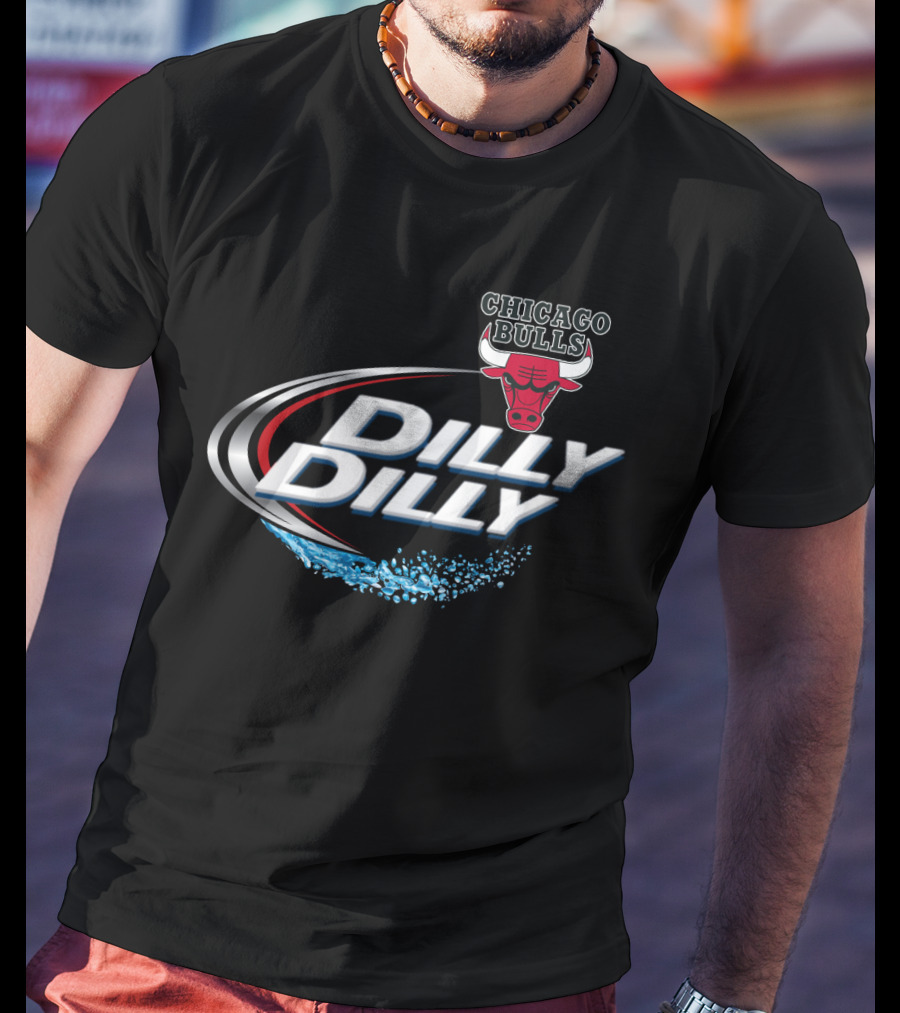 Chicago Bulls Dilly Dilly Fans Splash T-Shirt