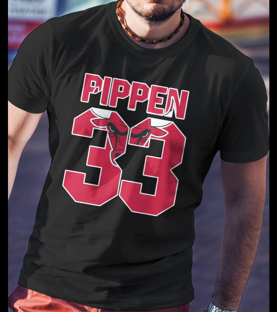 Pippen 33 Chicago Bulls T-Shirt