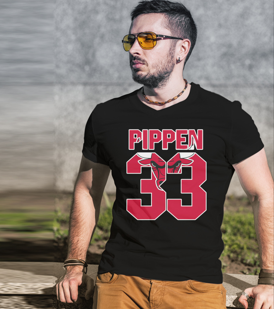 Pippen 33 Chicago Bulls T-Shirt