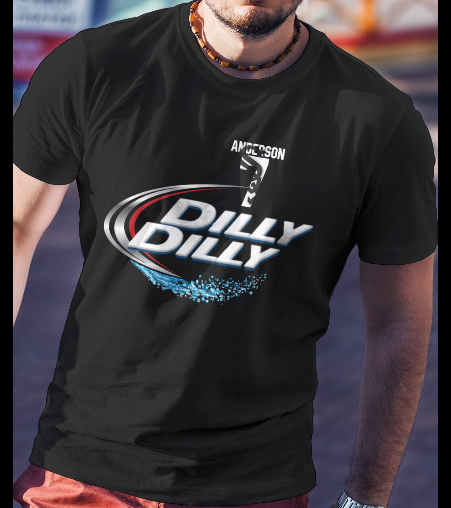 Chicago White Sox Tim Anderson Number 7 Dilly Dilly Majestic T-Shirt