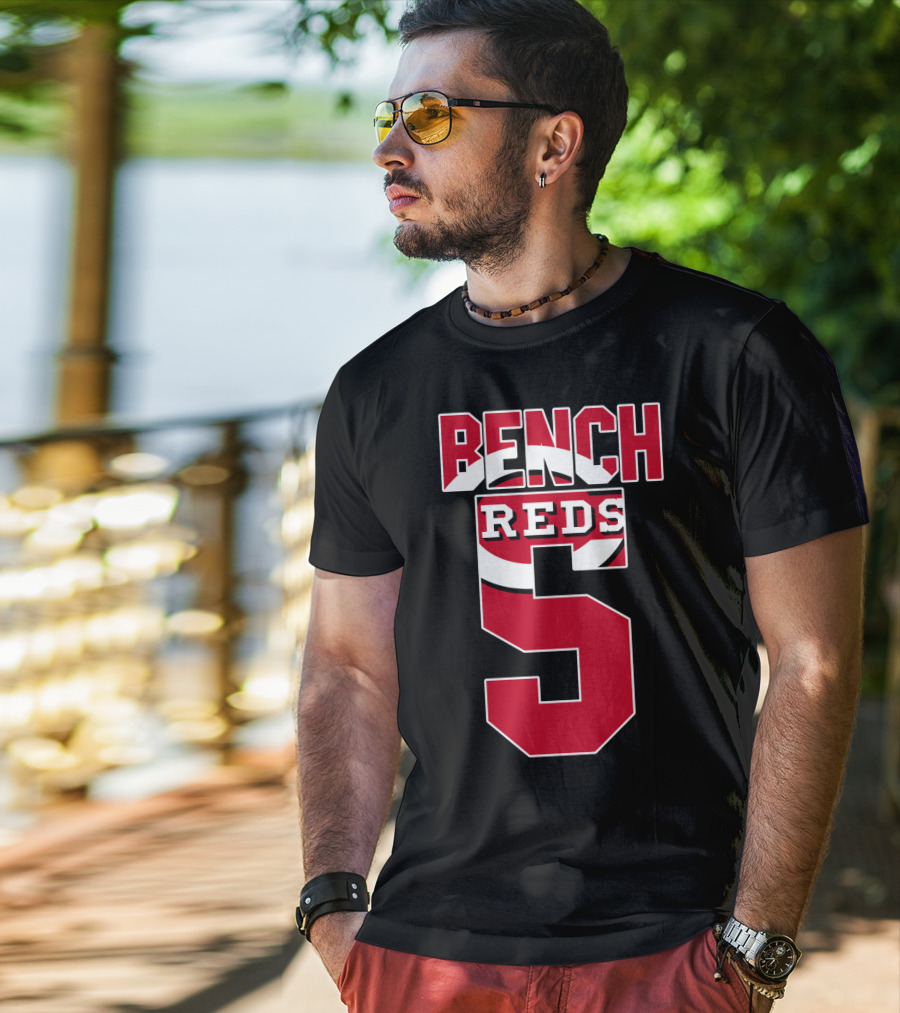 Johnny Bench Cincinnati Reds Number 5 T-Shirt