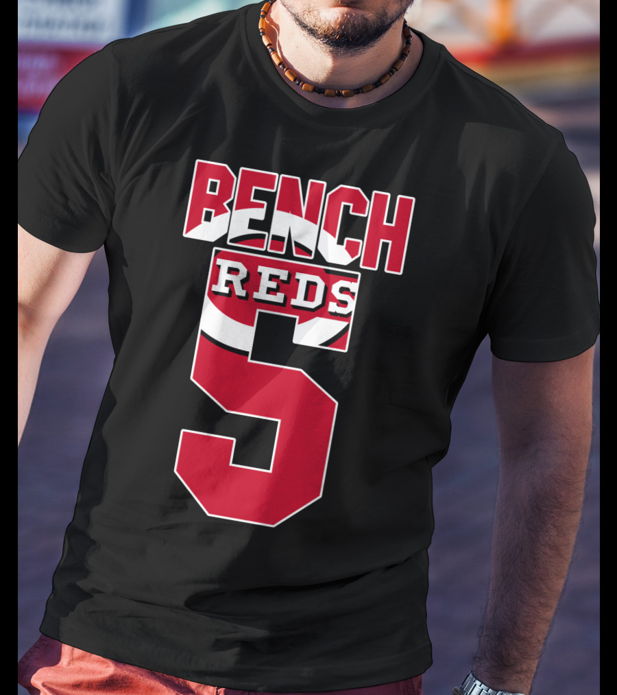 Johnny Bench Cincinnati Reds Number 5 T-Shirt