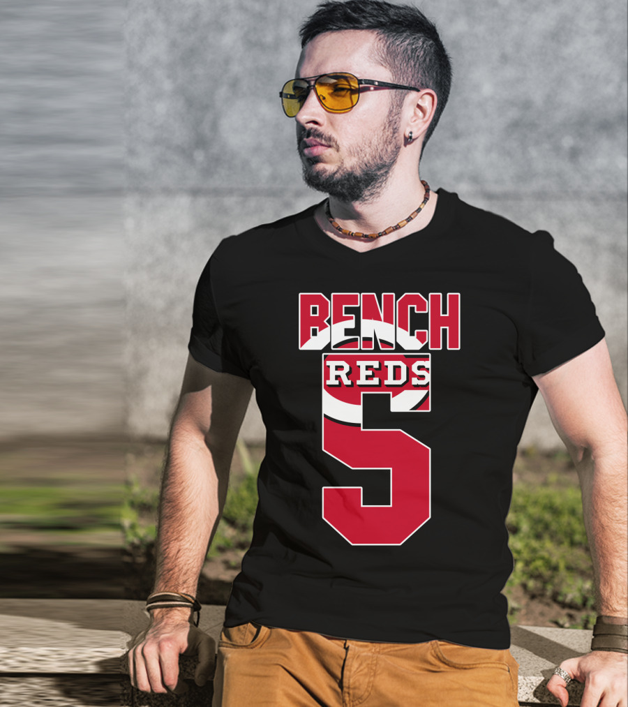 Johnny Bench Cincinnati Reds Number 5 T-Shirt