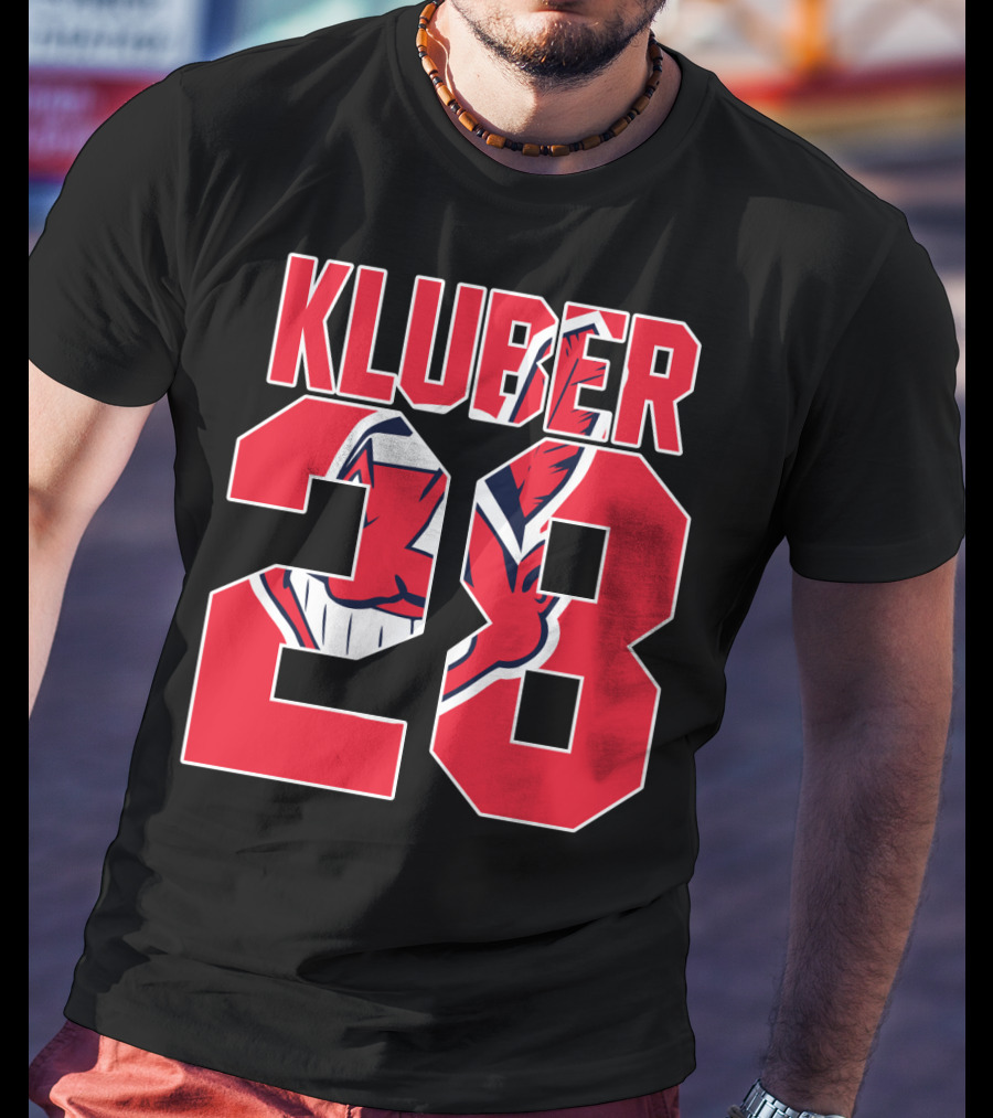 Corey Kluber 28 Cleveland Indians T-Shirt