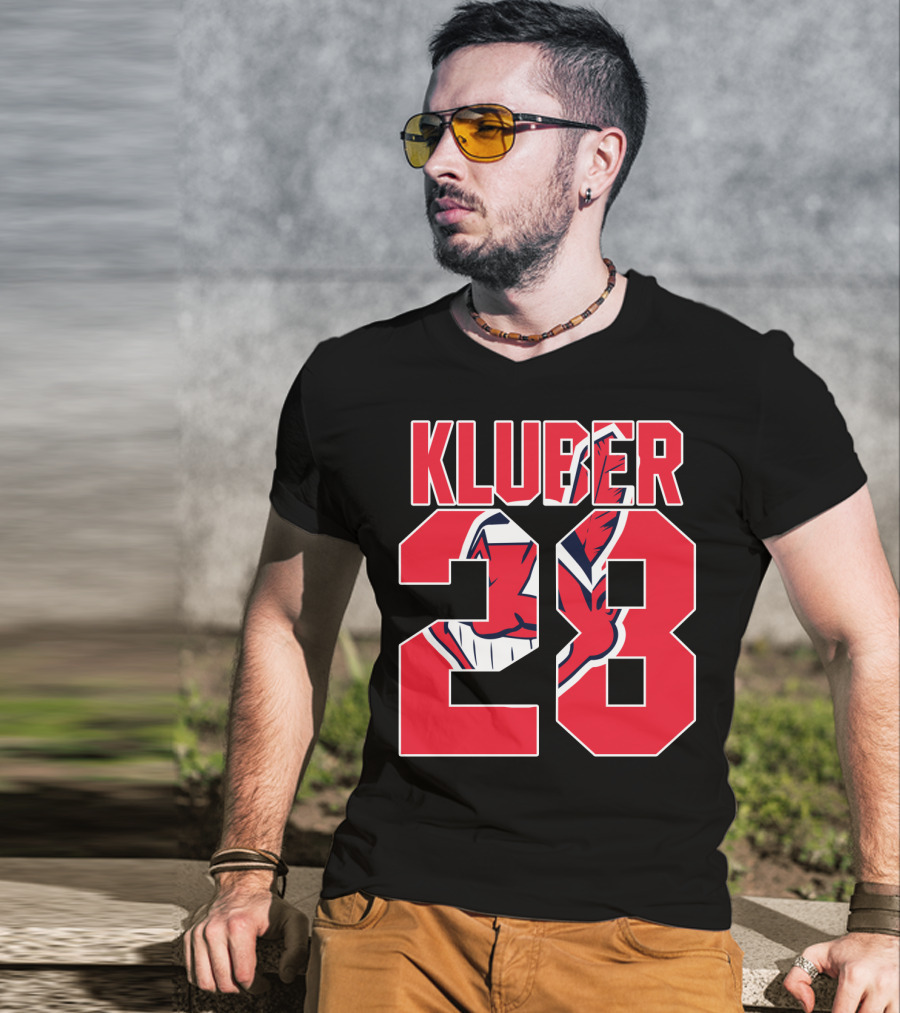 Corey Kluber 28 Cleveland Indians T-Shirt