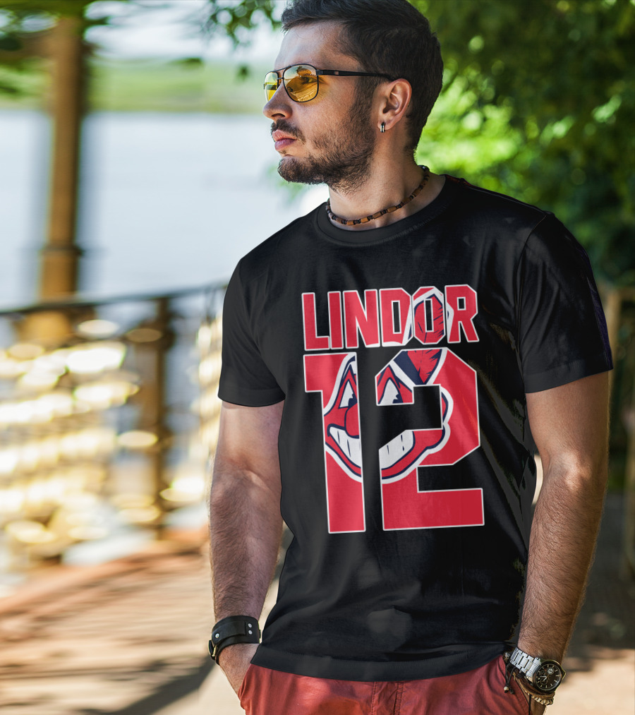 Lindor 12 Cleveland Indians T-Shirt