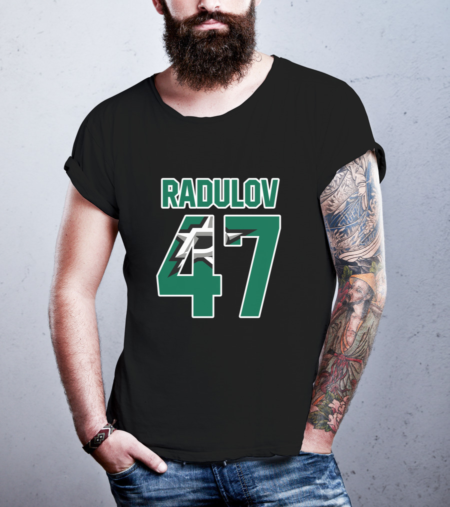 Dallas Stars Radulov 47 NHL Hockey Jersey Number T-Shirt