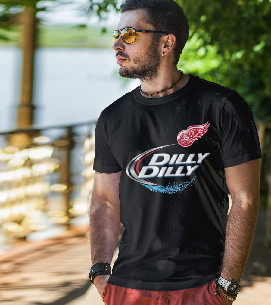 Detroit Red Wings Dilly Dilly Fan Gear For NHL Enthusiasts T-Shirt