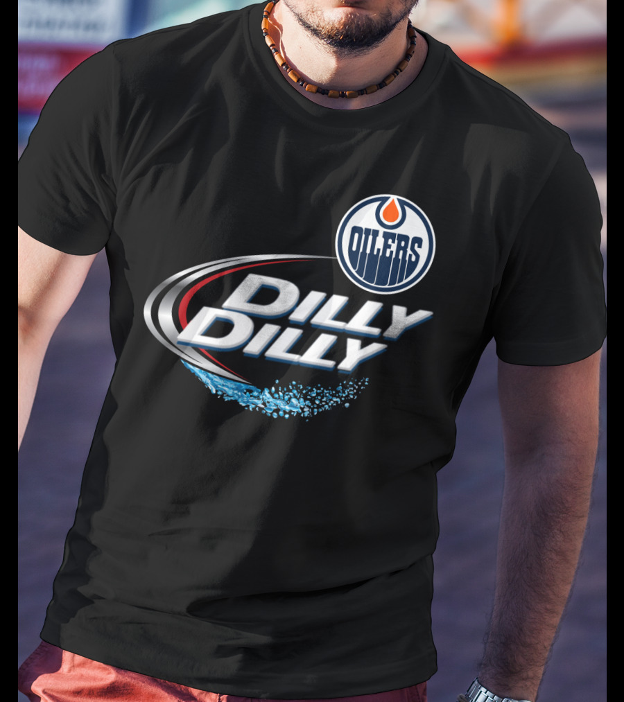 Dilly Dilly Edmonton Oilers NHF Fan T-Shirt