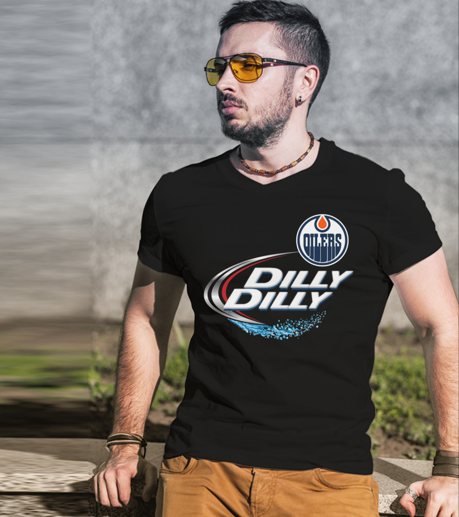 Dilly Dilly Edmonton Oilers NHF Fan T-Shirt