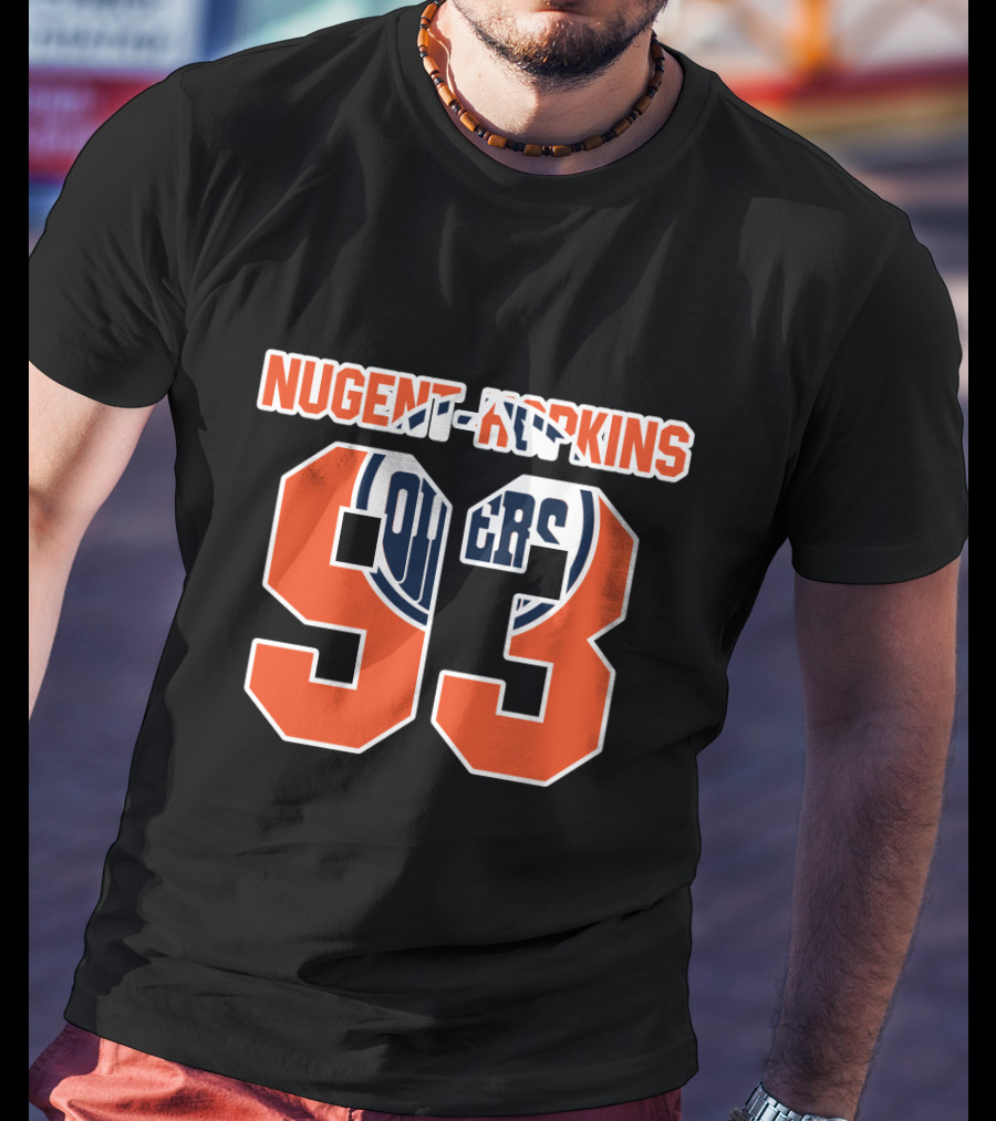 Edmonton Oilers Ryan Nugent-Hopkins 93 NHL Team T-Shirt