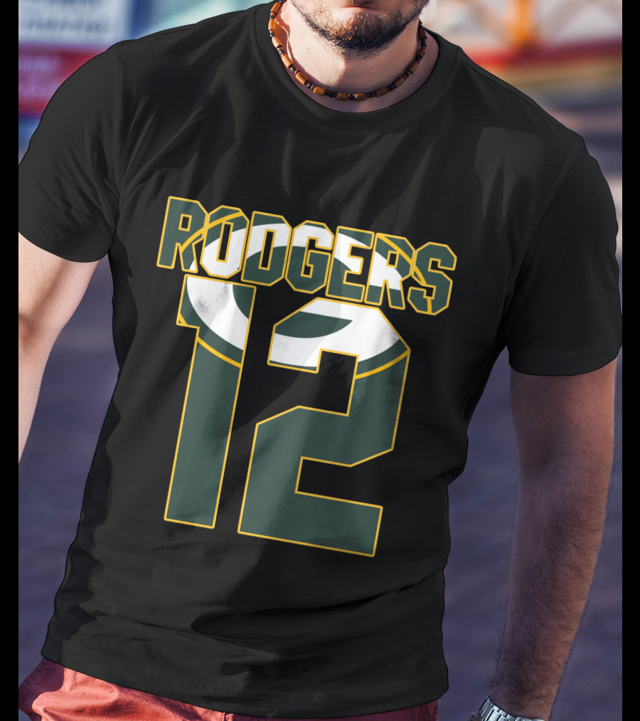 Green Bay Packers Aaron Rodgers 12 Jersey T-Shirt