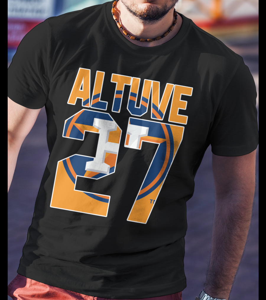 Altuve 27 Houston Astros Baseball T-Shirt