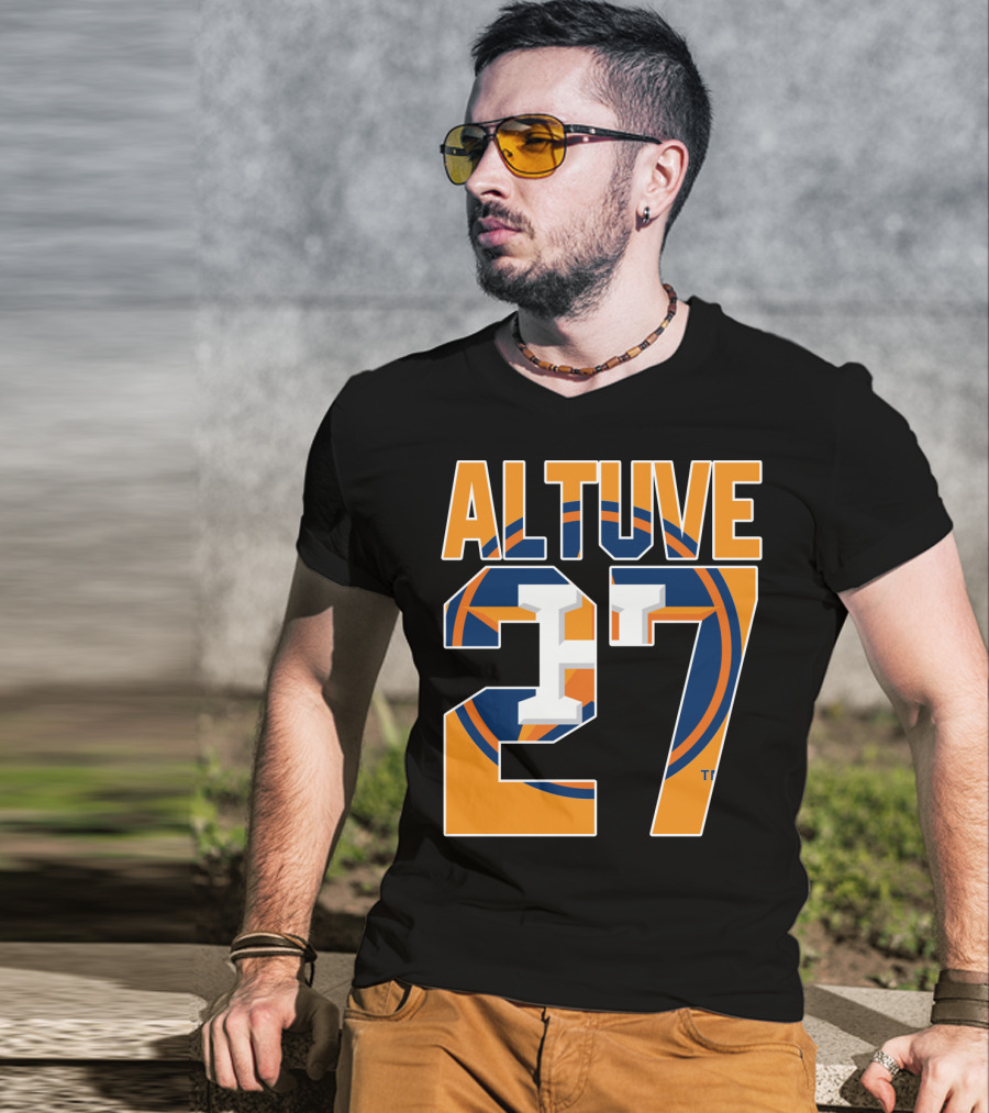 Altuve 27 Houston Astros Baseball T-Shirt