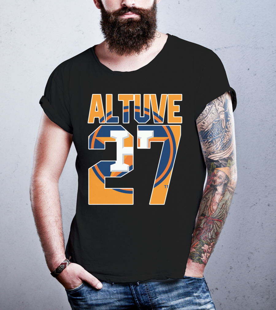 Altuve 27 Houston Astros Baseball T-Shirt