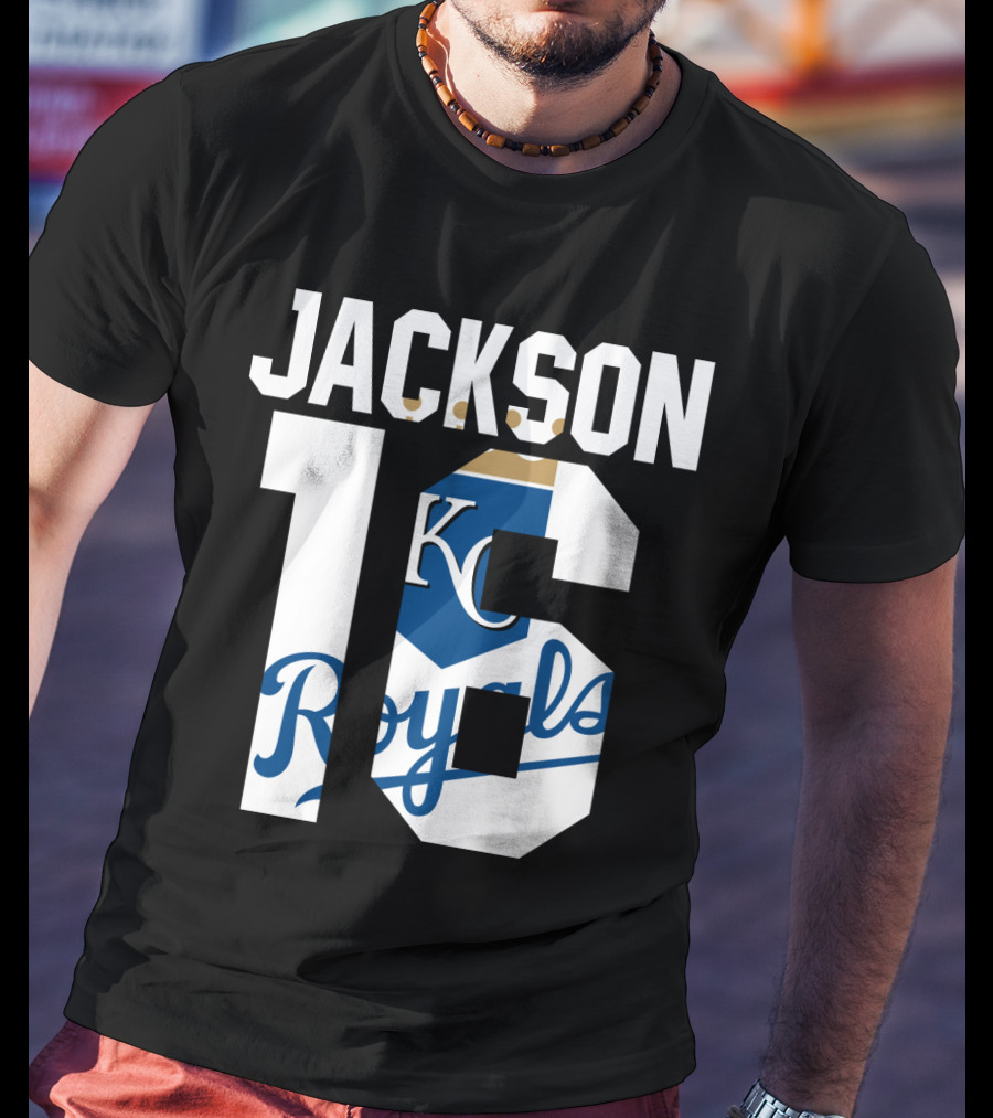 Kansas City Royals Jackson 16 KC T-Shirt