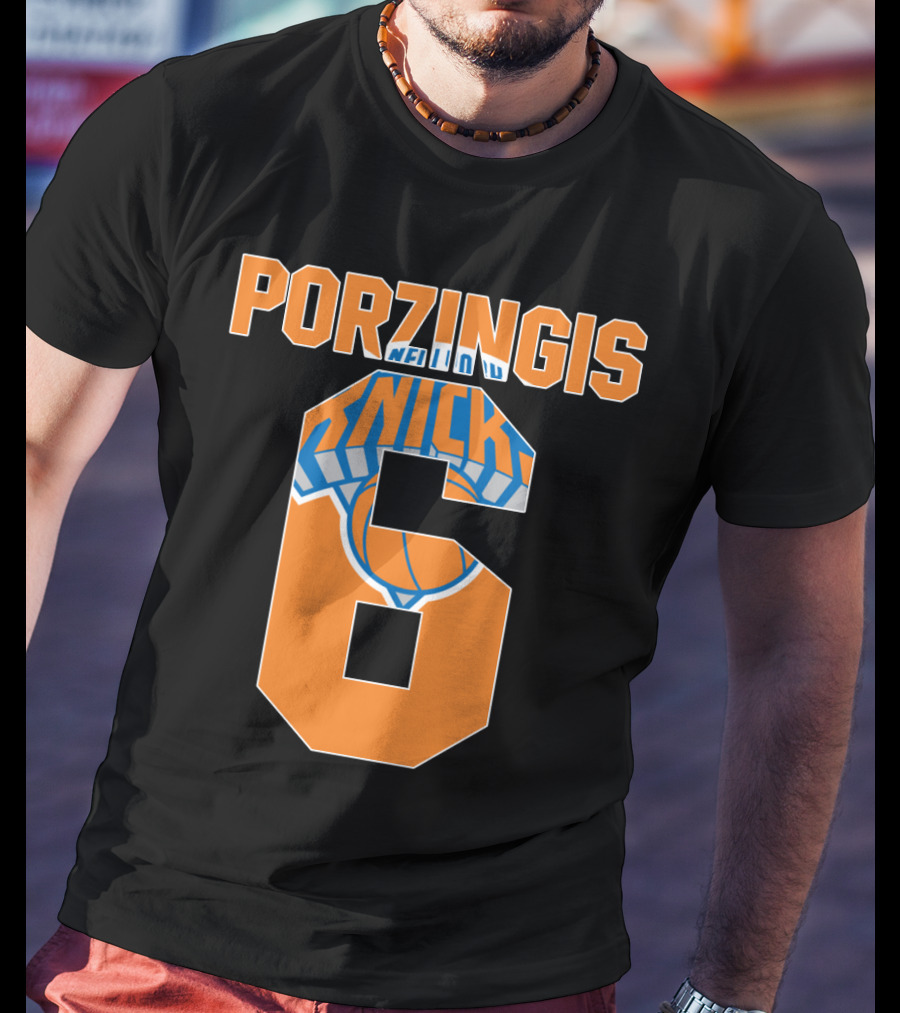 Porzingis New York Knicks Nba T-Shirt
