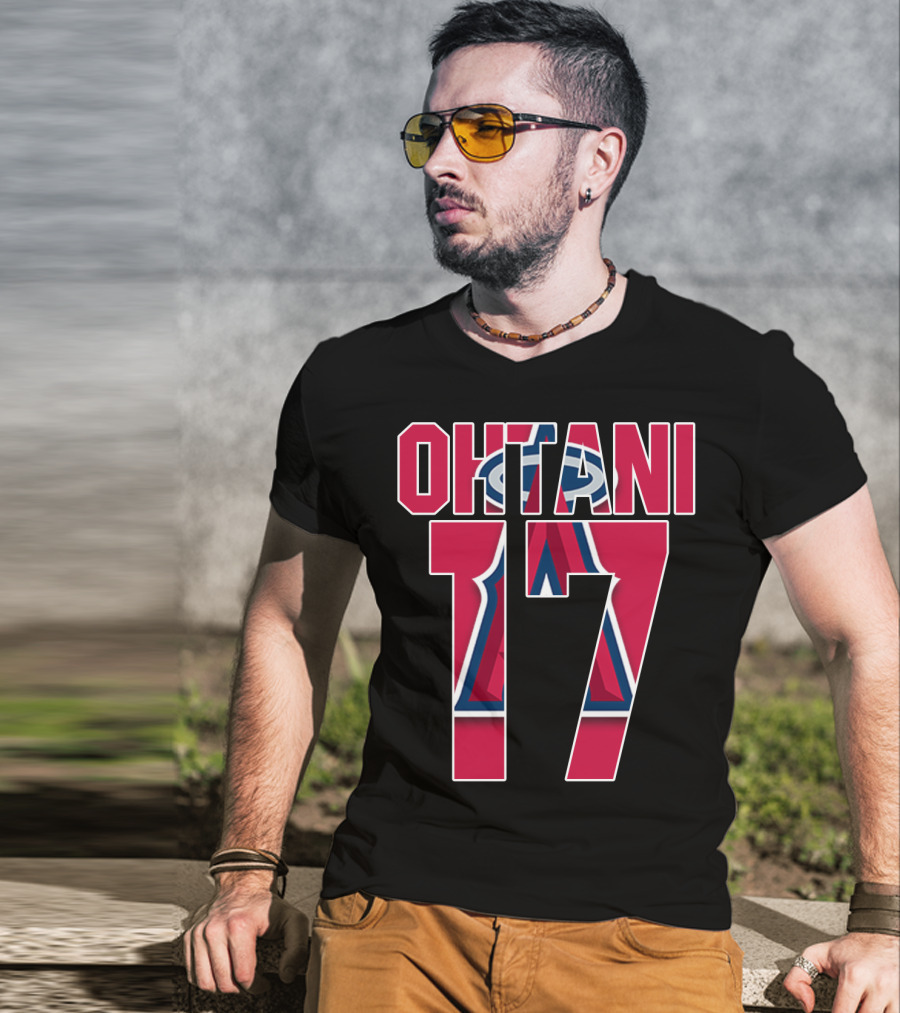 Ohtani 17 Los Angeles Angels Iconic T-Shirt