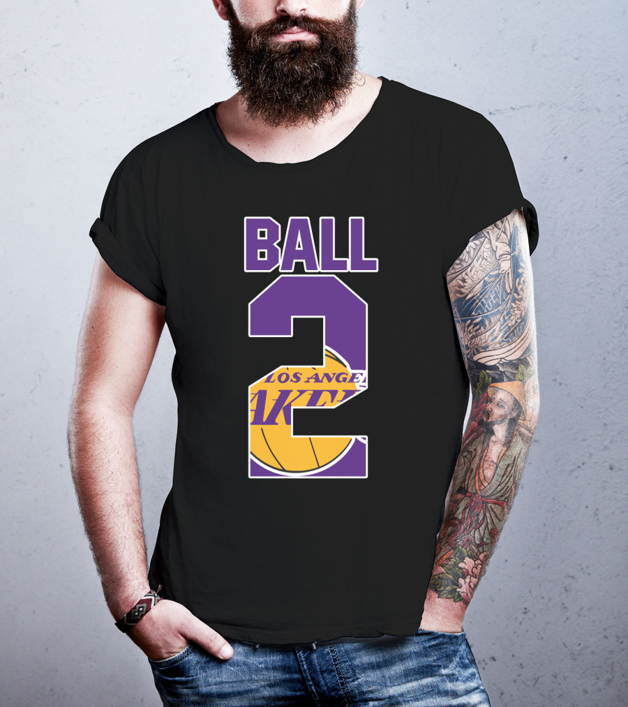 Los Angeles Lakers Lonzo Ball 2 T-Shirt