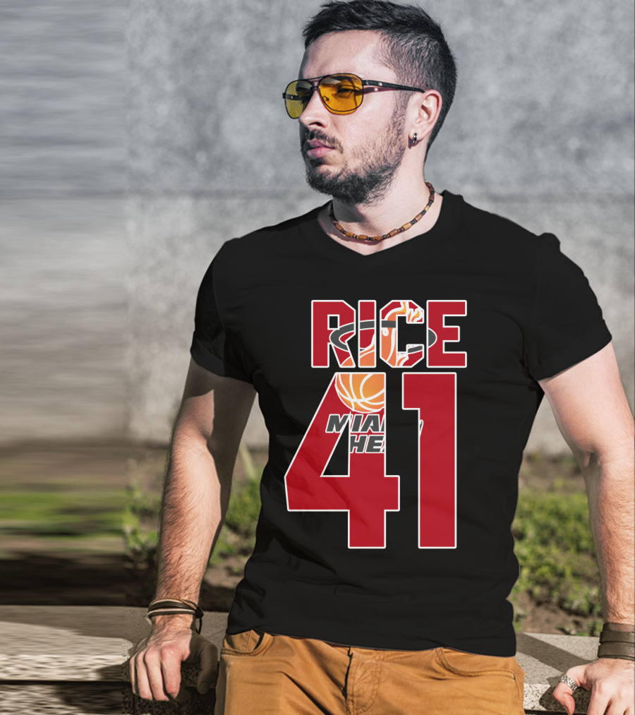 Glen Rice 41 Miami Heat Basketball Fan Essential T-Shirt