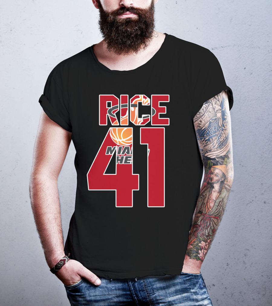 Glen Rice 41 Miami Heat Basketball Fan Essential T-Shirt