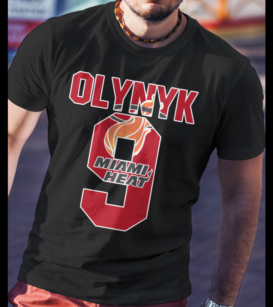 Olynyk 9 Miami Heat T-Shirt